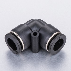 Codo de la serie PL Empuje de 90 grados para conectar el accesorio de tubo de nailon de poliuretano neumático de latón plástico - Product Image 4