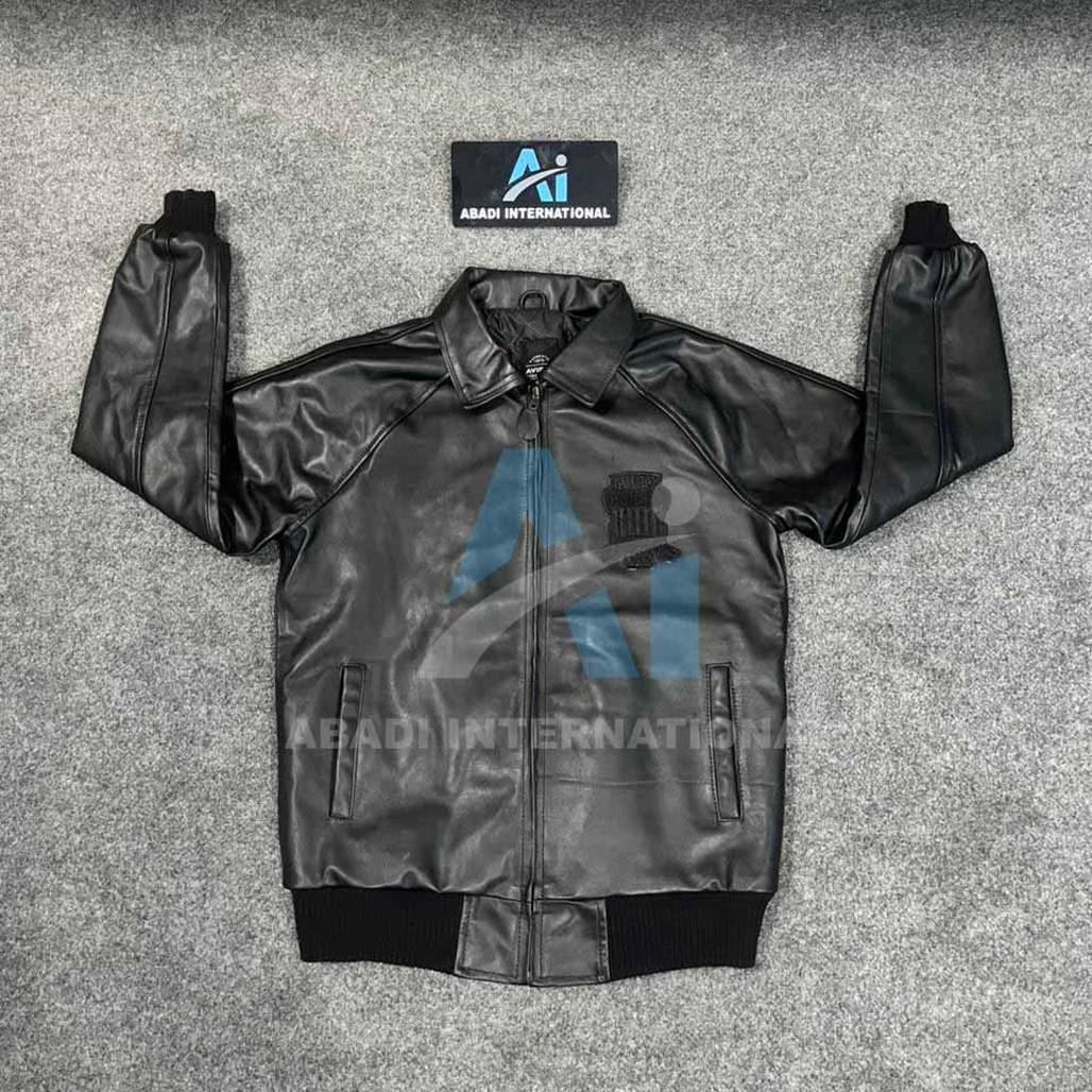 Wholesale Avirex Leather Jacket Warm Lining & Genuine Cowhide
