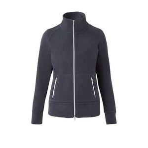 Chaqueta de Equitación para Mujer, Elegante y Funcional, de Nailon y Forro Polar, con Cremallera Completa, Resistente al Viento, Impermeable y Transpirable - Product Image 1