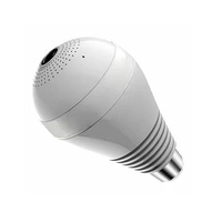 V9 Factory vend une ampoule de sécurité sans fil avec détection de mouvement intérieure, caméra CCTV, mini caméra Wifi avec vision nocturne