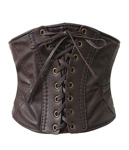 Corset en cuir véritable Champ King pour le remodelage de la taille et un style audacieux chic, sans cruauté, 300g, élégance intemporelle pour toutes les occasions - Product Image 1