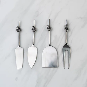 Luxury Stainless Steel Cheese <b>Tools</b> Set Kitchen <b>Tools</b> and Gadgets Creative Handmade Handle Cheese Spreader Set - Product Image 4