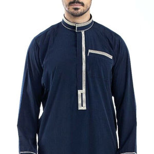 ชุดคลุมผู้ชายแบบอิสลาม โธบ ชุดชาวอาหรับ จุบบะฮ์ ดูไบ อาบายะห์ผู้ชาย พร้อมโลโก้สั่งทำ คุณภาพเยี่ยม สินค้ามาใหม่ ดีไซน์ทันสมัย - Product Image 5