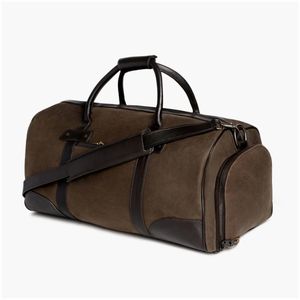 Vente en gros d'usine Sac polochon pour hommes Bagages pliables en cuir PU avec fermeture à glissière pour les voyages - Product Image 2
