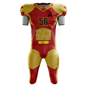 Uniforme de Fútbol Americano para Práctica, Diseño Personalizado Más Vendido - Product Image 1