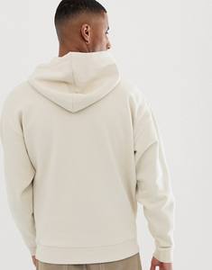 Sudadera con Capucha OEM Blanca Lisa Cálida para Hombre, Sudadera con Capucha Personalizada de Gran Peso - Product Image 2