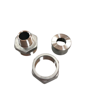 MYUNY Raccord union 3/4 "en acier inoxydable avec logo personnalisé Surface lisse Raccords de tuyauterie à tête hexagonale à usage industriel 304 - Product Image 1