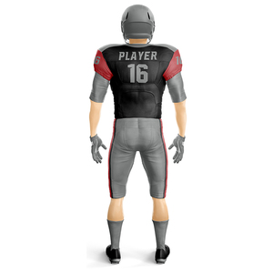 Vêtements de sport pour adultes avec logo imprimé sur mesure Uniforme à manches courtes Tops de football américain Maillot de football américain - Product Image 5