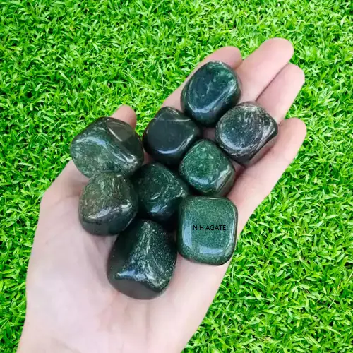 Großhandel Green Aventurine Tumbled Stones Kristall heilung Tumble Stone Zum Verkauf