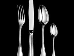 Ensemble de couverts décoratifs pour hôtel, restauration à domicile, service de table de mariage, vaisselle de meilleure qualité, ensemble de couverts en métal à finition brillante - Product Image 3