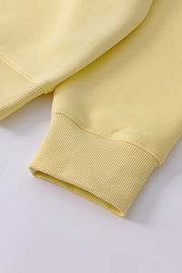 Sudadera de Forro Polar de Alta Calidad, 350 g/m², Corte Cuadrado, Estilo Holgado, Color Sólido, Cuello Redondo, Ropa Urbana para Hombre - Product Image 3