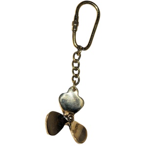 Laiton massif Titanic hélice porte-clés Vintage laiton survie étanche 2025 nouveau Design indien artisanat article de haute qualité - Product Image 1