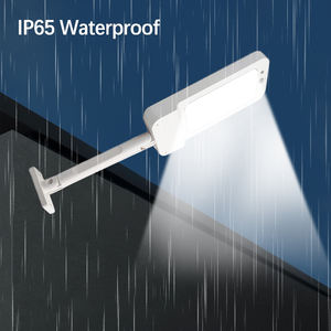 Mono kristalline Silizium-Solar wand leuchten IP65 Wasserdicht 4 Modi Bewegungs sensor 88LED 1300lm Straßen laterne mit Mast - Product Image 6