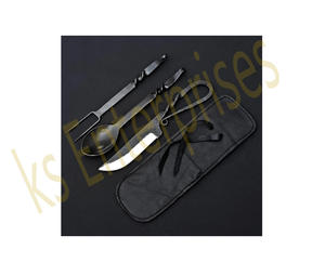 Ensemble de couverts médiéval en acier forgé avec cuillère fourchette couteau forgé à la main ensemble de dîner dans une pochette en daim oem personnalisable - Product Image 1