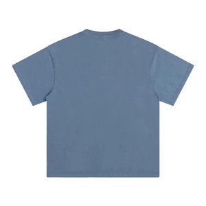 เสื้อยืดครอปคอตตอน/ใยไผ่ ทรงยูนิเซ็กซ์ 180 กรัม คอกลม สตรีทแวร์ วินเทจ ทรงเข้ารูป พิมพ์ลายซิลค์สกรีน เนื้อผ้าหนา - Product Image 3