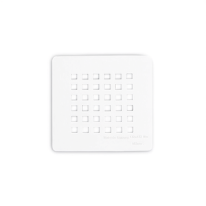 Griglia di Scarico per Doccia in Acciaio Inox Bianco 132x132 mm di Koricini Milano - Product Image 2