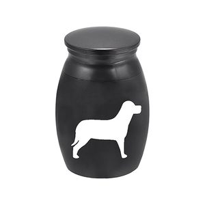 Hermosa urna de aluminio para mascotas diseñada para honrar a las mascotas amadas con apariencia atemporal duradera y elegante - Product Image 3