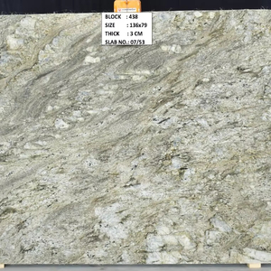 Losa grande pulida de estilo de diseño moderno de granito de dunas azules con acabado superficial - Product Image 3