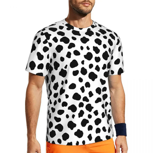 Camiseta recortada cuadrada unisex personalizada 260 gramos 100% algodón con logotipo impreso de talla de poliéster para hombre - Product Image 4