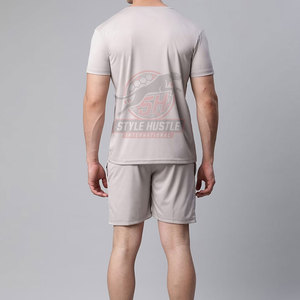 Conjunto de Pantalones Cortos Transpirables, Ligeros y Duraderos para Uso en Exteriores, Diseño Personalizado, de Algodón, para Hombre, Conjunto de Verano - Product Image 3