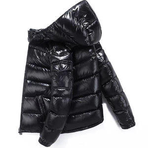 Wholesale New Men's <b>Winter</b> Puffer Stand Collar Thick <b>Waterproof</b> Breathable Hooded Reversible Eco-Friendly High Street <b>Jacket</b> - Product Image 5