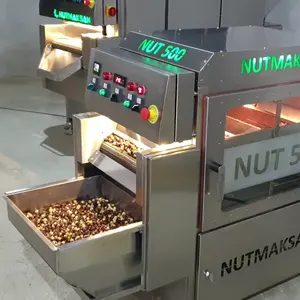 Máquina de torneamento peanut pistacho, ameaça de casco, ameaça, sementes de girassol, bombeiras, nozes, máquina de aquecimento