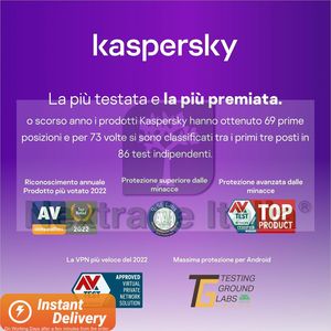 Kaspersky 2023ความปลอดภัยรวม1ปีสำหรับ1อุปกรณ์ป้องกัน PC /mac/android/ios ทั่วโลก - Product Image 6