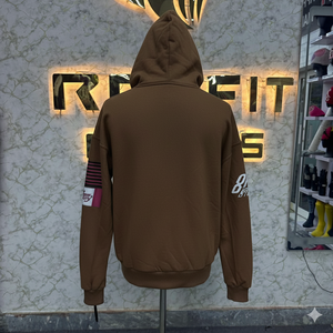 Calidad Premium corte perfecto más demandado Sudadera con cremallera naranja Impreso hecho en fábrica precio barato sudaderas con capucha hombres sudaderas con capucha - Product Image 3