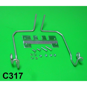 Soporte completo para panel lateral Lambretta LI S3 + SX + GP/DL + J (mod. de 1968 a 1971) - Product Image 1