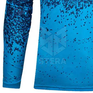 เสื้อยืดออกกำลังกายคุณภาพสูง ระบายอากาศได้ดี คอกลม แขนยาว ผ้าฝ้าย 100% สำหรับผู้ชาย ขายดีที่สุด ปรับแต่งได้ - Product Image 4