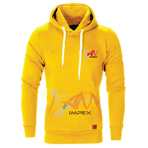 เสื้อฮู้ดสวมหัวผ้าฟลีซของผู้ชายเสื้อฮู้ดแบบกำหนดเองพิมพ์โลโก้และปกเสื้อฮู้ดแบบยืดหยุ่นสำหรับฤดูหนาว - Product Image 4