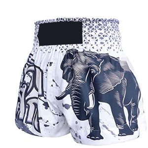 กางเกงมวยไทย MMA ผ้าโพลีเอสเตอร์/สแปนเด็กซ์ ระบายอากาศ แห้งเร็ว สำหรับผู้ใหญ่ 男女兼用 - Product Image 2