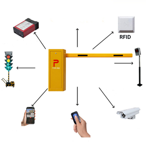 Barrière de stationnement automatique XGY avec bras de 3 mètres, barrière automatique robuste avec télécommande pour système de reconnaissance de plaque d'immatriculation LPR <span class=keywords><strong>IoT</strong></span> - Product Image 2