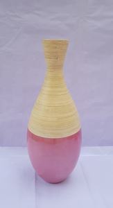 Holesale-jarrón de bambú para el hogar y la cocina, juego de decoración para el salón, hotel - Product Image 4