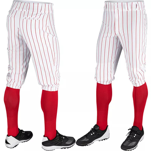 Pantalons de baseball respirants de haute qualité pour jeunes, unisexe, design sublimé, logo personnalisé, antibactérien, vente en gros, 5XL grande taille - Product Image 1
