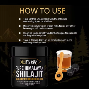 Lab Tested <b>Pure</b> <b>Himalayan</b> <b>Shilajit</b> Resin with 85+ Trace Minerals & Fulvic Acid Strength & Stamina Booster for Men & Women - Product Image 3