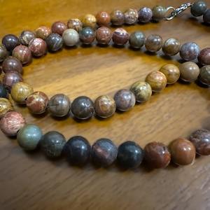 Collier en couches de perles géométriques fait à la main de qualité supérieure accessoire de déclaration élégant pour unisexe à prix réduit cadeau - Product Image 5