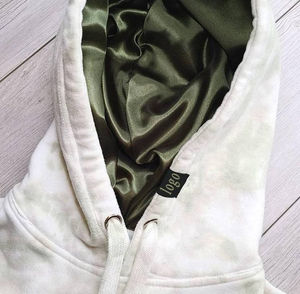 Sudadera con Capucha Extra Grande de Lujo, Personalizada, 100% Algodón, Felpa, para Invierno, con Apliques, Impermeable, Transpirable y Resistente al Viento - Product Image 4