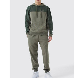 Último diseño, chándal de algodón de Color personalizado, tela suave de secado rápido, chándal de algodón para hombre, chándal de algodón para uso al aire libre para hombre - Product Image 1