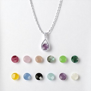 Nouvelle Arrivée Poire Forme Facettes Blanc Pierre De Lune Pendentif Collier avec 18 Pouces Chaîne En Argent Sterling En Gros Bijoux De Mode - Product Image 2