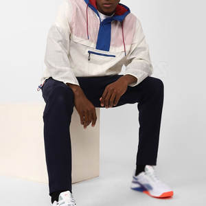 Chaqueta Anorak de Invierno con Capucha y Logotipo Frontal, Hecha en Pakistán, Último Diseño, Mangas Largas, Impermeable, Transpirable, con Media Cremallera - Product Image 4