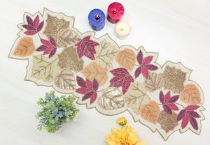 Hojas Corredor de cuentas hecho a mano - Product Image 5