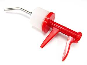 Pistolet d'arrosage manuel en plastique de haute qualité pour bovins, moutons, chèvres - Instrument vétérinaire de haute précision - Product Image 4