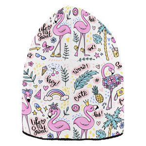 Bonnet d'hiver personnalisé de haute qualité chapeau en coton épais multicolore avec impression logo du fabricant OEM de style - Product Image 2