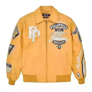 Best Price Avirex Women's Premium Winter Jacket Genuine Leather Windproof <b>Waterproof</b> Plain Dyed All Sizes Available - Product Image 1