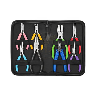 Professional Advanced Stainless Steel Jewelry Tool <b>Set</b> <b>Pliers</b> Kit Beading Tools Designers Craftsmen High Quality Lightweight - Product Image 4