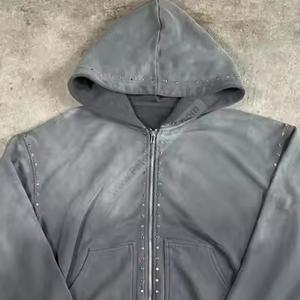 Chándales de Invierno a la Moda, Talla Grande, 100% Algodón, con Pedrería, Unisex, Ligeros, al por Mayor - Product Image 5