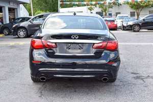 Infiniti Q70L AWD Turbo Automatique 8 vitesses 4.1-6L Berline 4 portes Cuir R18 Toit ouvrant Feux LED ACC Intérieur Gauche Occasion - Product Image 3