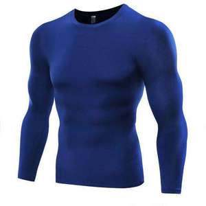 Rash Guard BJJ traje de baño Jiu Jitsu Rash Guard manga larga MMA Rash Guard para hombre personalizado - Product Image 3