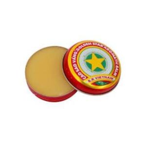 Vietnam Premium Cao Sao Vang-Five Golden Star Balm en varios tamaños 3G 4G 10G para todas las edades Premium Healthcare Supply - Product Image 1